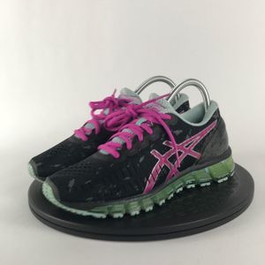 Asics Gel-Quantum 360 Black/Purple Athletic Running Shoes T5J6Q Women’s Size 7
